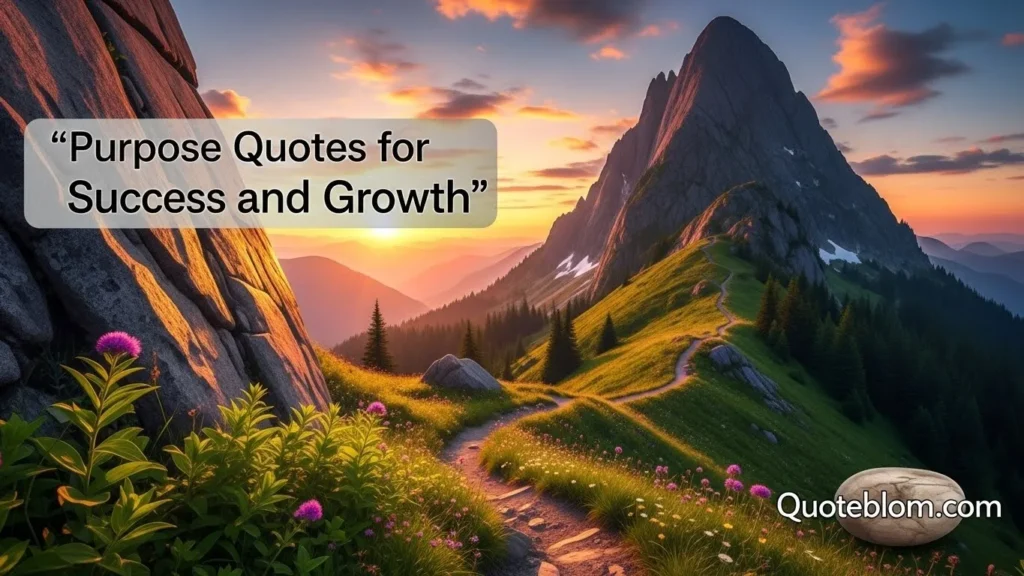  Purpose Quotes for Success and Growth