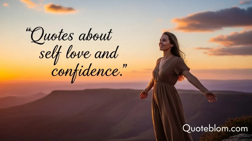 Quotes about self love and confidence