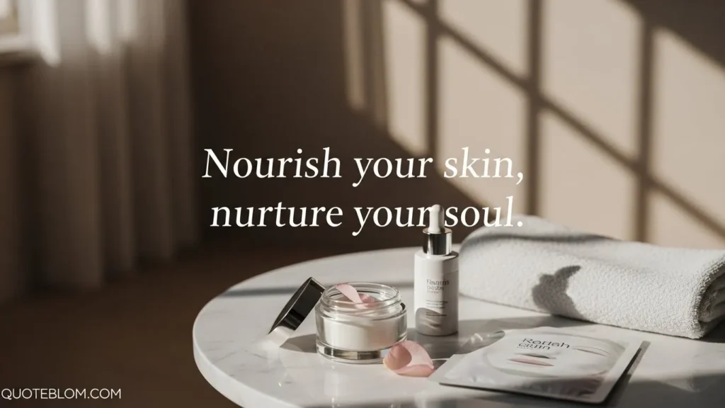 Self Love Skincare Quotes