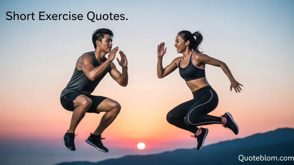 Short Exercise Quotes