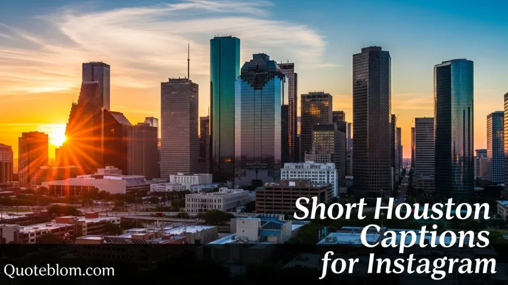 Short Houston Captions for Instagram