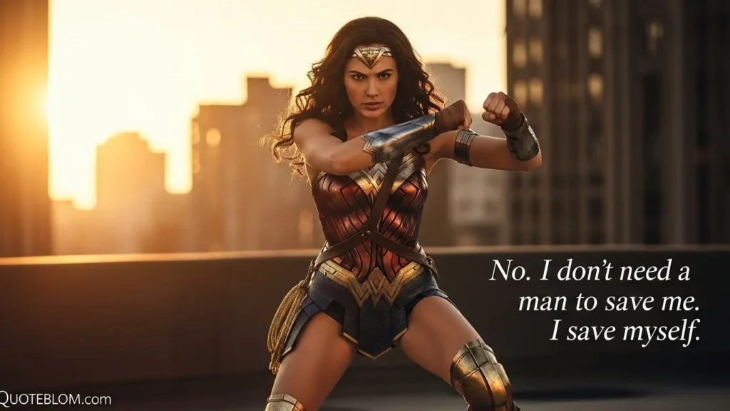 Short Wonder Woman Captions for Instagram