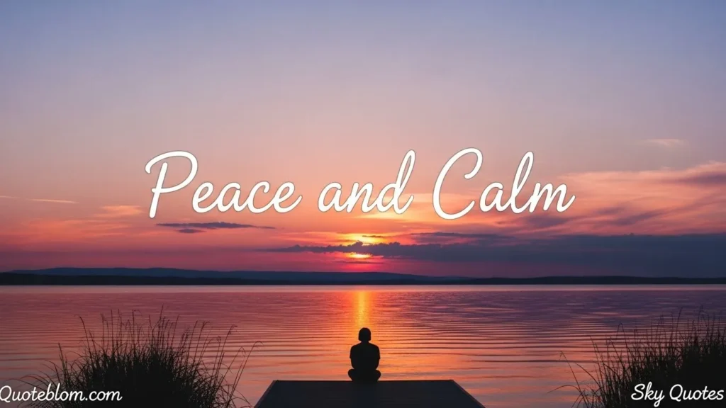 Sky Quotes About Peace and Calm