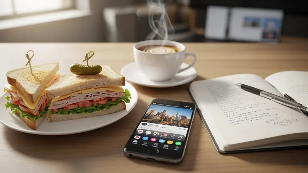 Social Media Sandwich Day Quotes for Business Pages