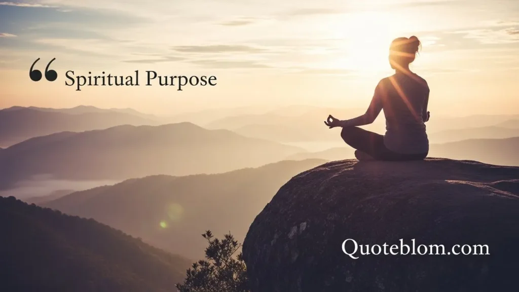  Spiritual Purpose Quotes