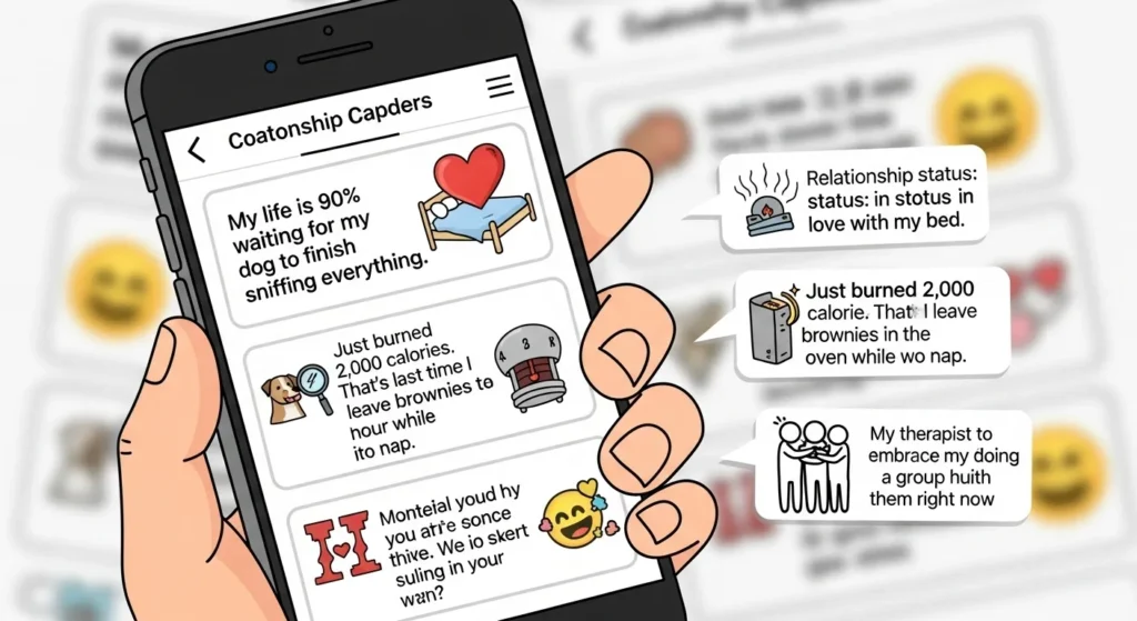 Funny Social Media Captions