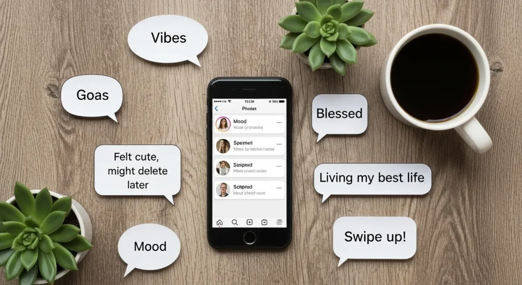 Short Social Media Captions