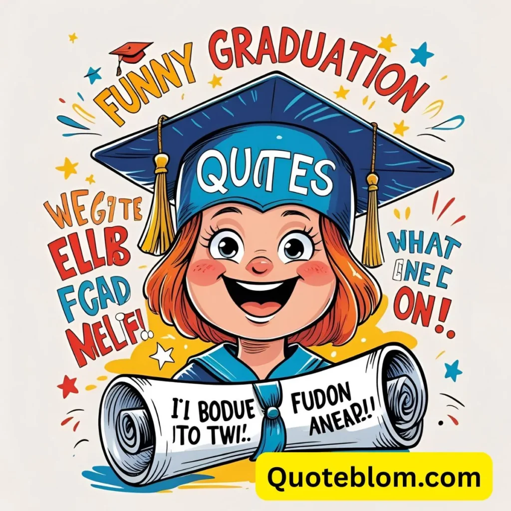  Funny Graduation Quotes for Myself