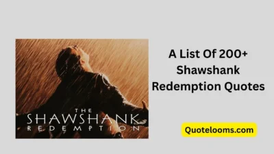 Shawshank Redemption Quotes