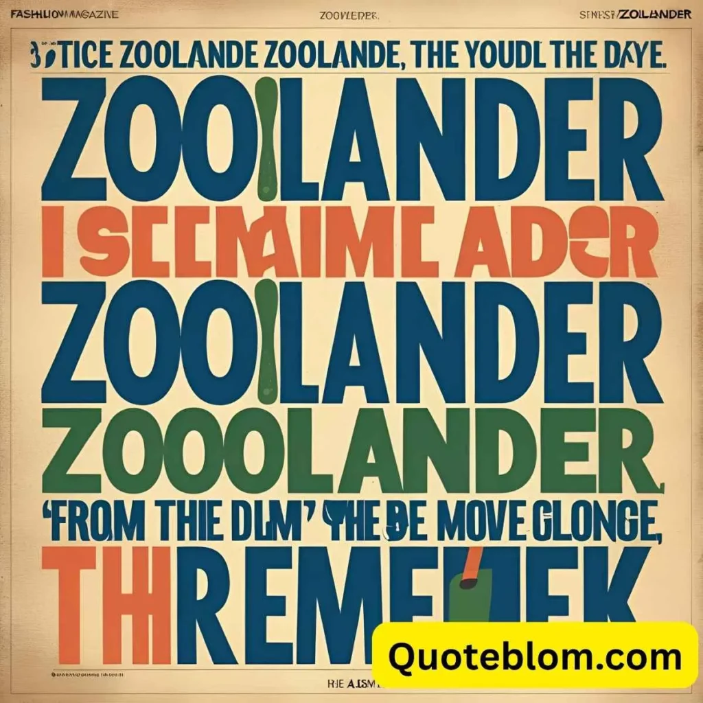 Best Zoolander Quotes