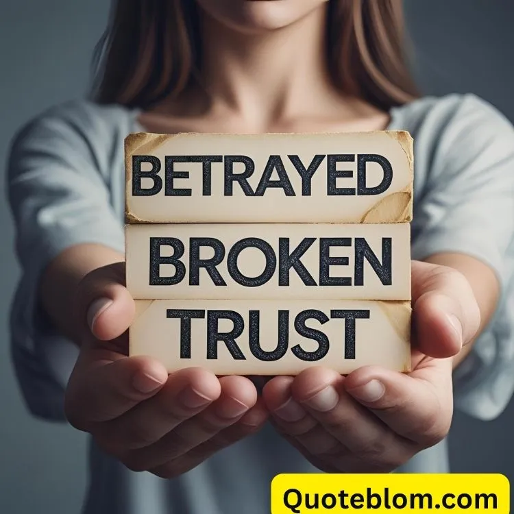 Betrayed Broken Trust Quotes