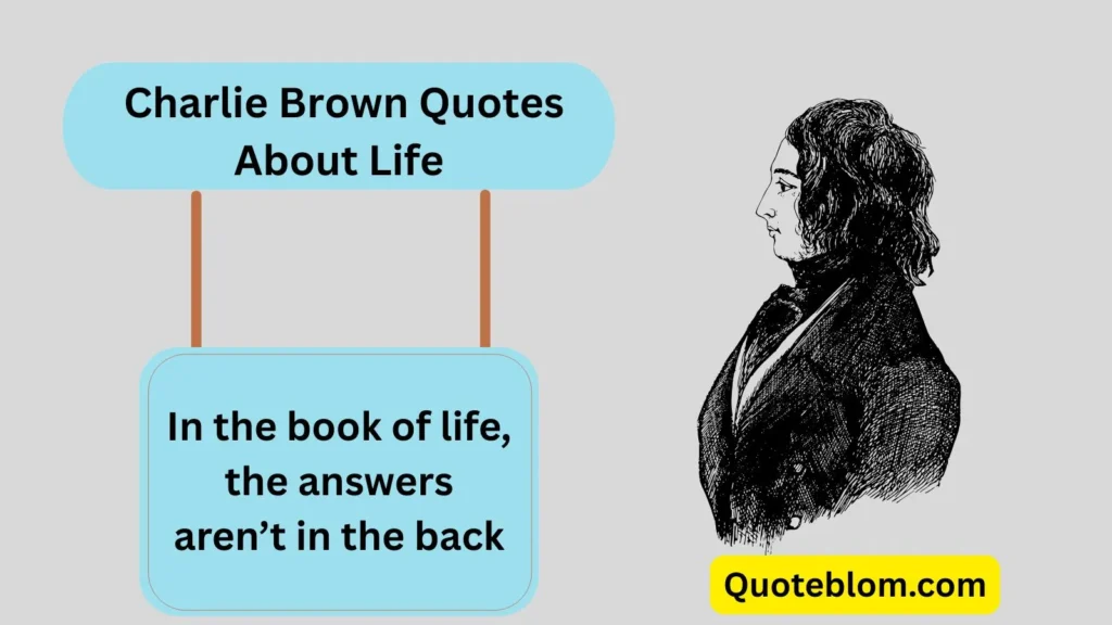 Charlie Brown Quotes About Life