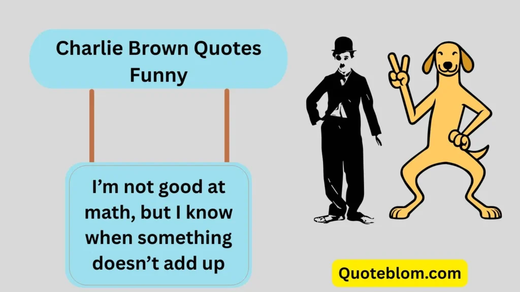 Charlie Brown Quotes Funny