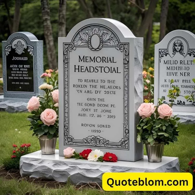 Memorial Quotes for Headstones