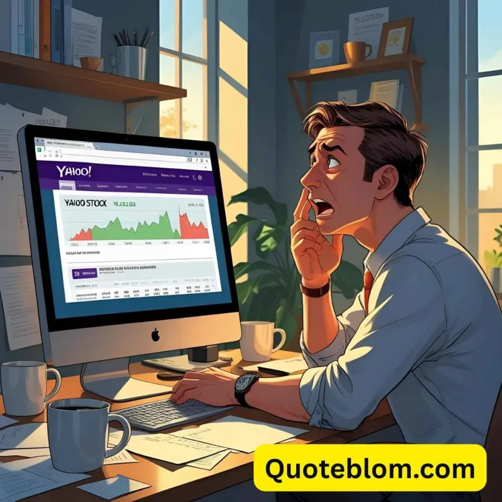 Yahoo Stock Quotes Not Working