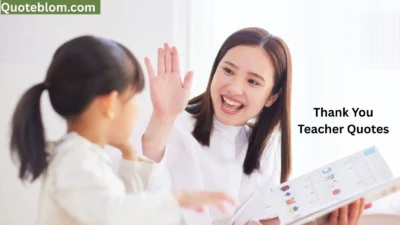 Thank You Teacher Quotes