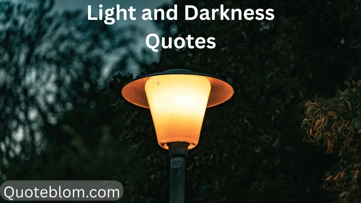 Light and Darkness Quotes