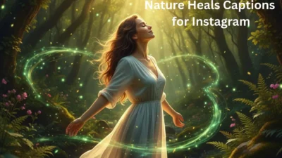 Nature Heals Captions for Instagram