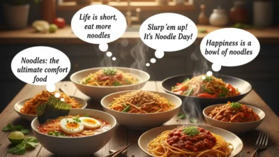 Noodle Day Quotes