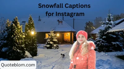Snowfall Captions for Instagram