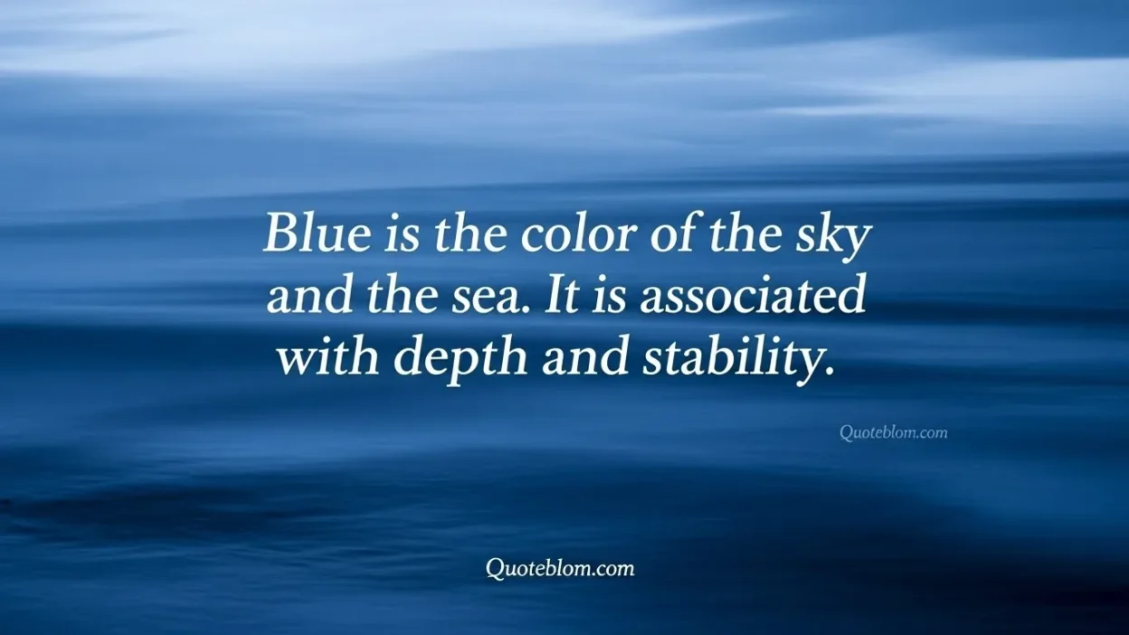 Blue Quotes