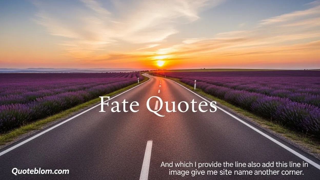 Fate Quotes