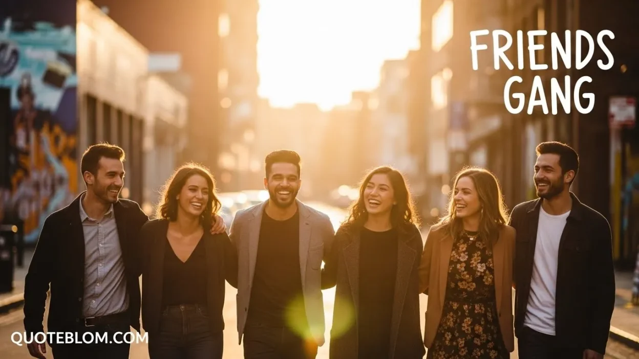 Friends Gang Captions for Instagram