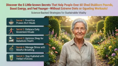 5 best kept secrets to losing weight after 60