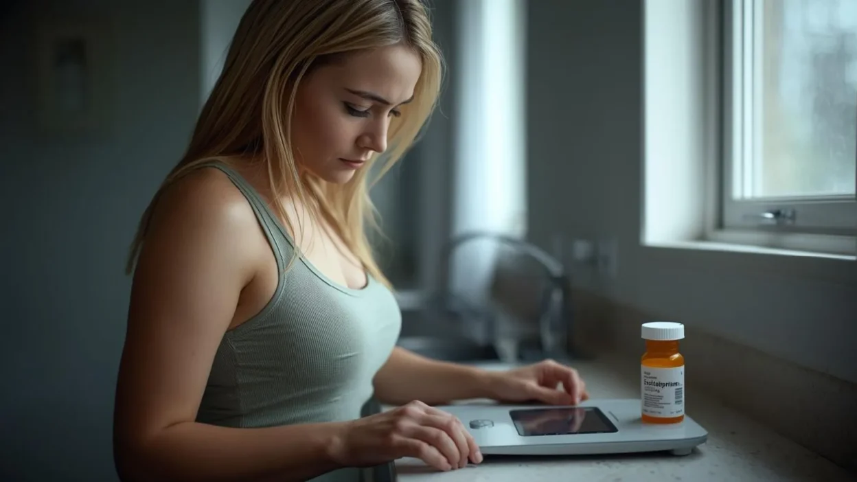 Does escitaloprï¿½m cause weight gain